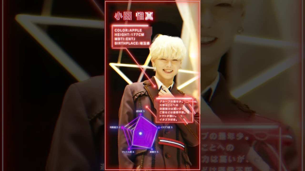 THE SUPER FRUIT 『恋はメリーゴーランド』自己紹介shorts